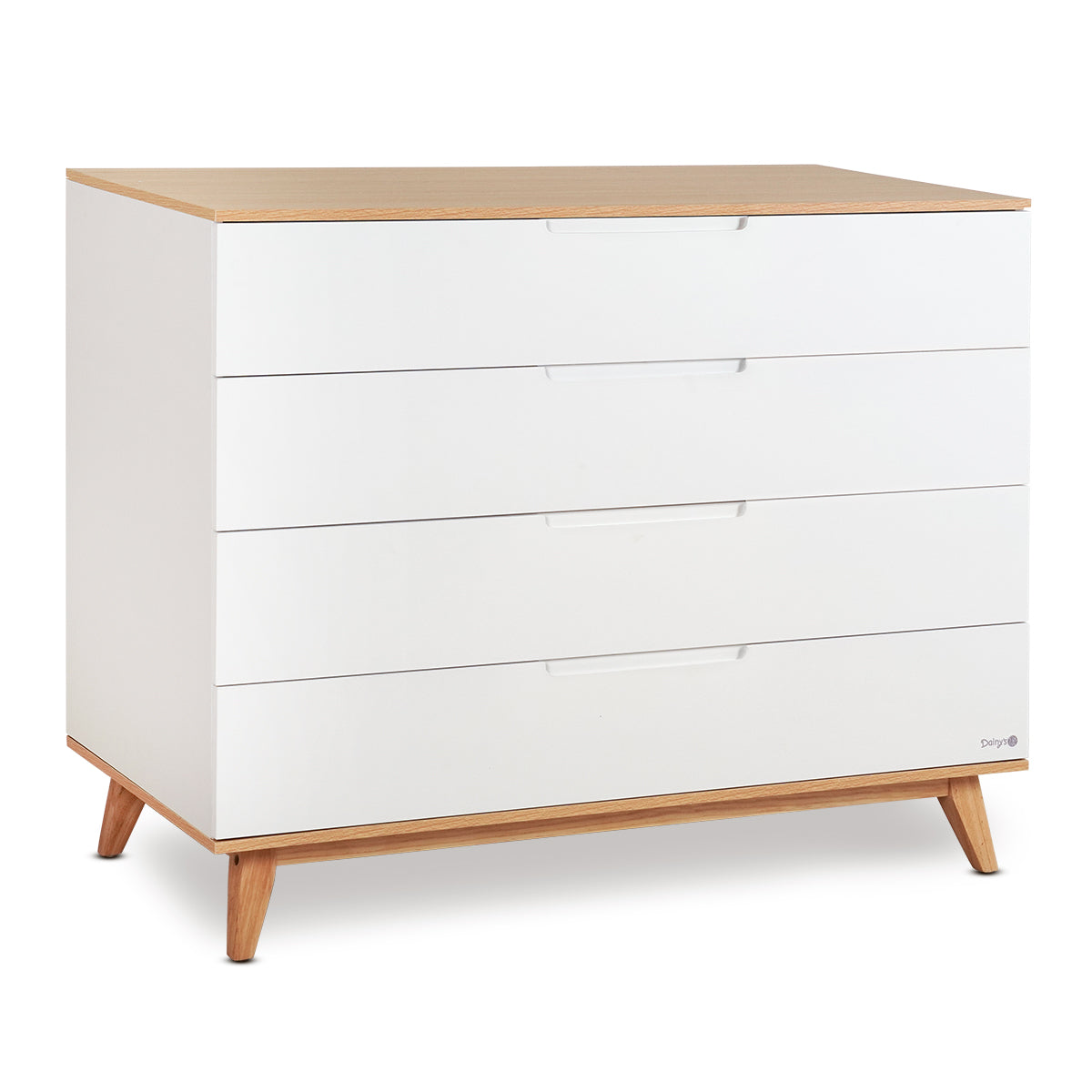 שידת אחסנה דייניז קיילי 120 ס"מ לבן/עץ | Dainy's Kylie™ Dresser White/Wood