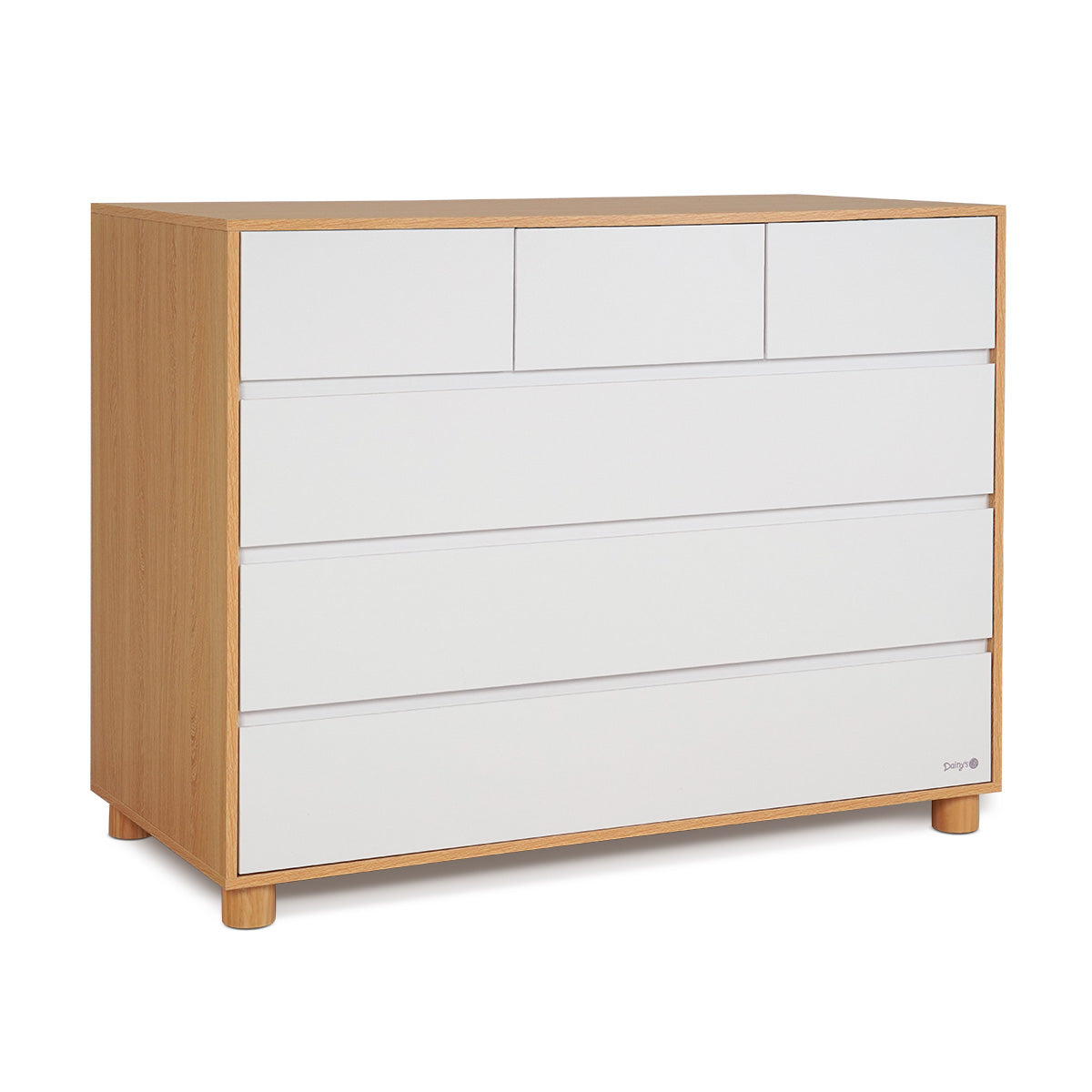 שידת אחסנה דייניז טיילור 120 ס"מ לבן/עץ | Dainy's Taylor™ Dresser White/Wood