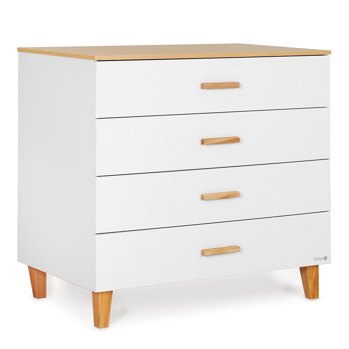 שידת אחסנה דייניז ריין 100 ס"מ לבן/עץ | Dainy's Rain™ Dresser White/Wood