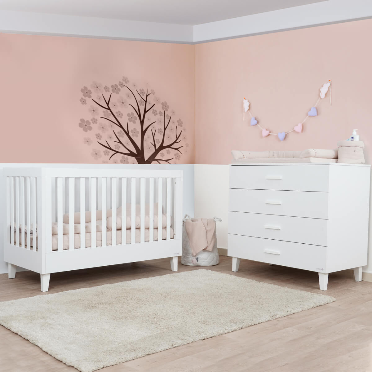 שידת אחסנה דייניז ריין 100 ס"מ לבן קלאסי | Dainy's Rain™ Dresser Classic White