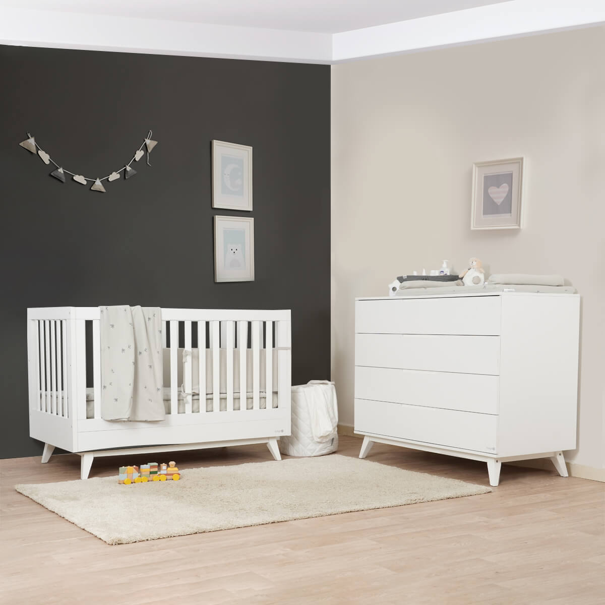 שידת אחסנה דייניז קיילי 120 ס"מ לבן קלאסי | Dainy's Kylie™ Dresser Classic White