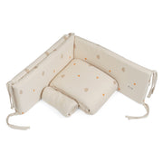 סט מצעים לעריסה אולימולי ליין דלעת | Olimoli Pumpkin Mood Baby Crib Set