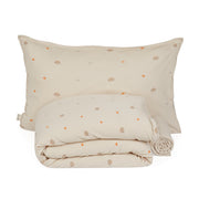 סט מצעים למיטת מעבר אולימולי ליין דלעת | Olimoli Pumpkin Mood Baby Toddler Bed Set