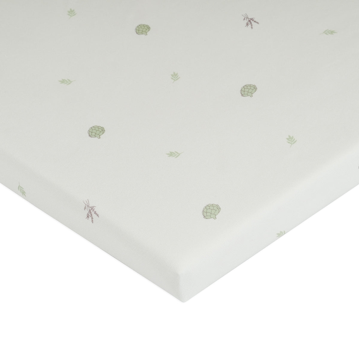 סדין עריסה אולימולי ליין ארטישוק | Olimoli Artichoke Crib Sheet 90X60 cm