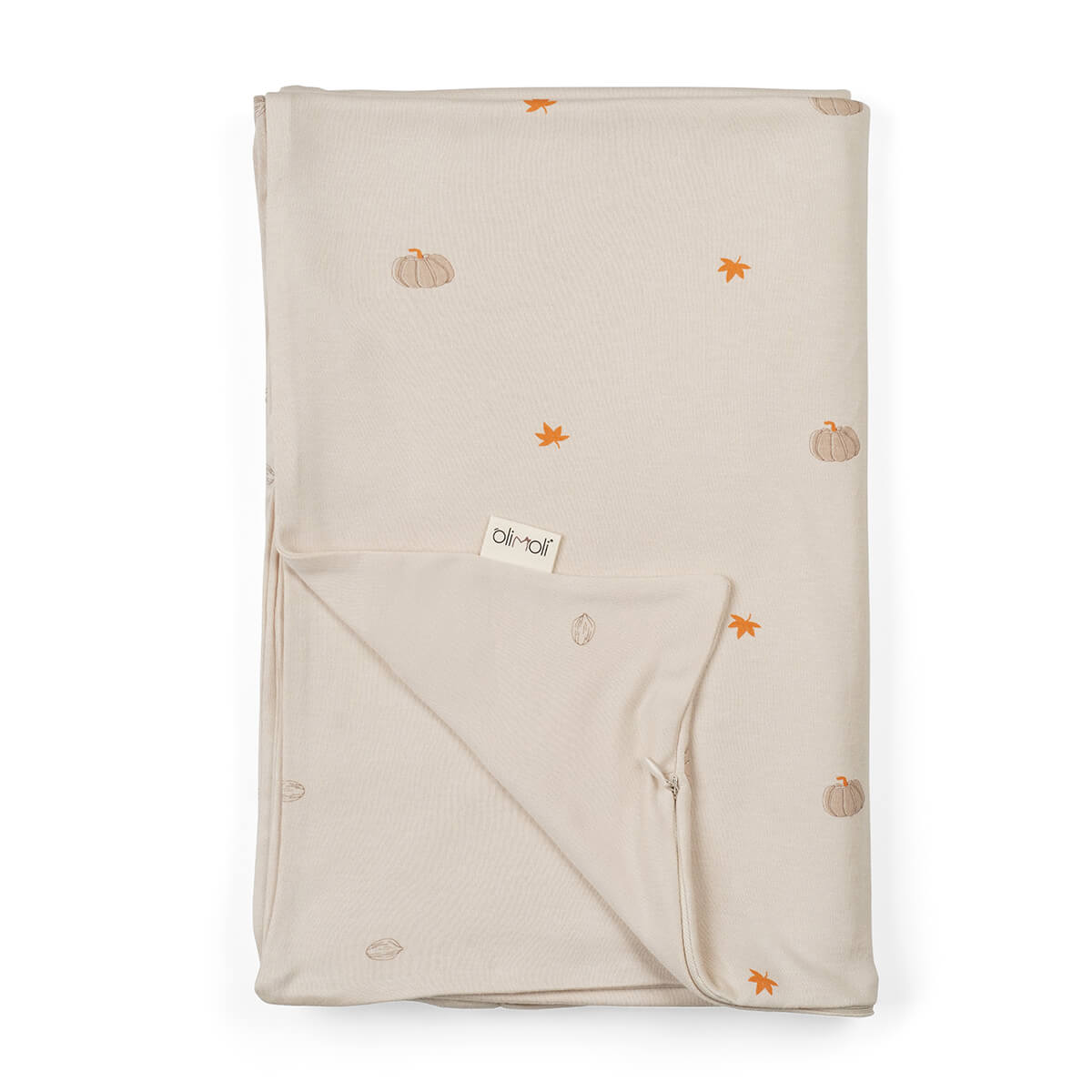 ציפה לשמיכה אולימולי ליין דלעת | Olimoli Pumpkin Mood Duvet Blanket Cover 150X100 cm