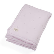 שמיכת מילוי L אולימולי ליין הרמוניית לילך | Olimoli Lilac Harmony filled Blanket 115X85 cm
