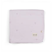 שמיכת קיץ S אולימולי ליין הרמוניית לילך | Olimoli Lilac Harmony Summer Blanket 80X80 cm