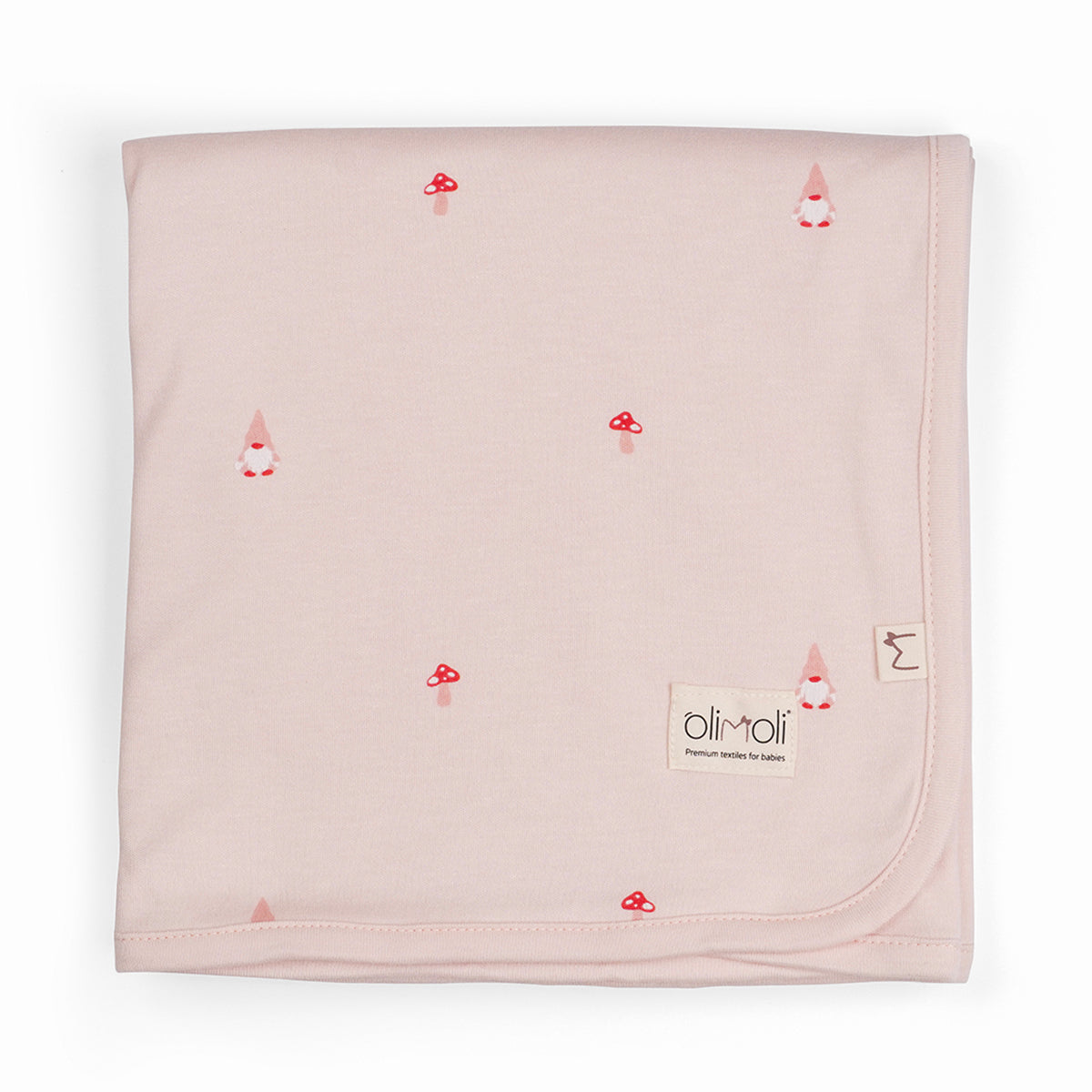 שמיכת קיץ L אולימולי ליין גמד ישנוני | Olimoli Sleepy Gnome Summer Blanket 115X85 cm