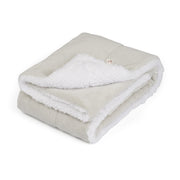 שמיכת פליז אולימולי ליין פריחה לבנה | Olimoli White Blossom Brass Blanket 100X70 cm