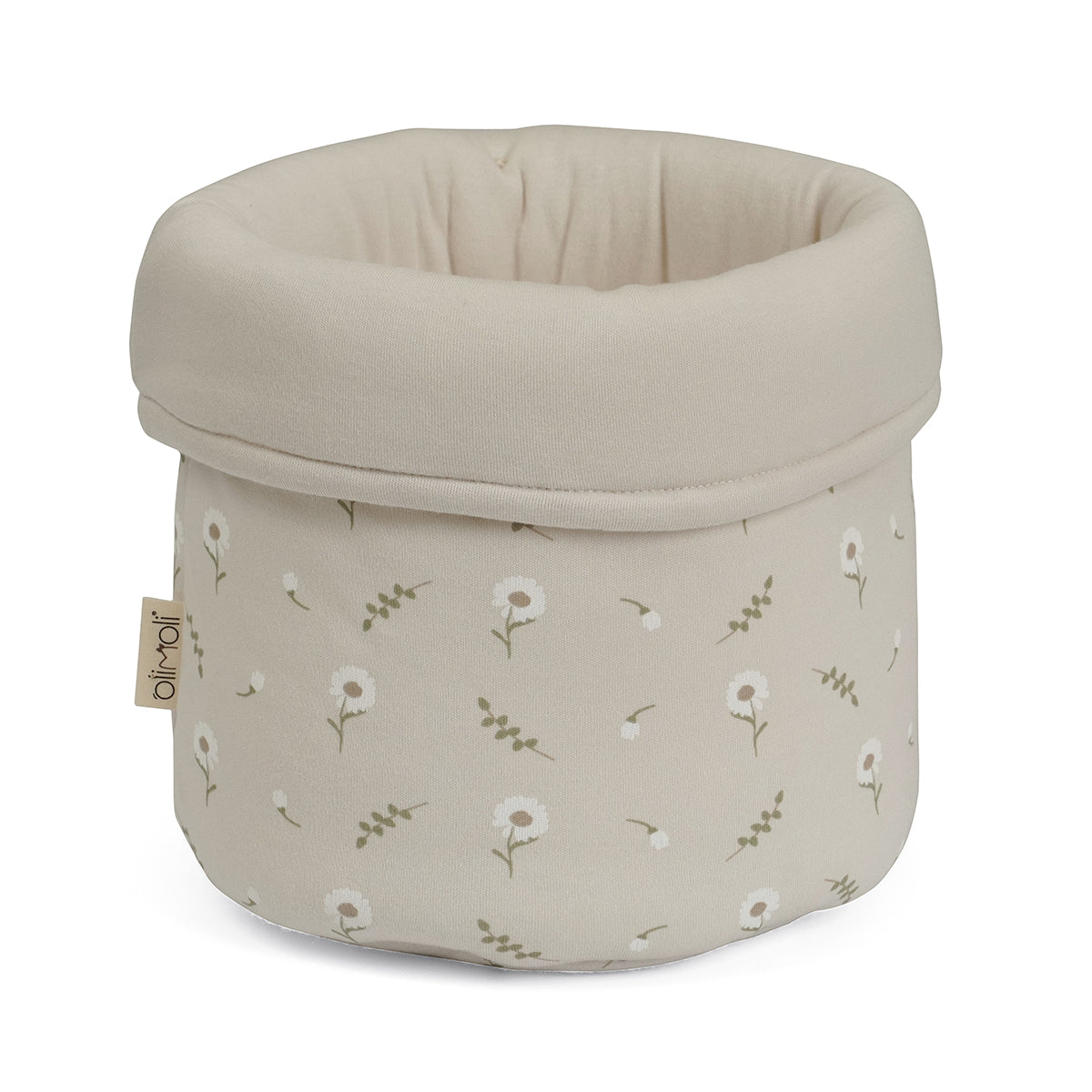 סל אחסון S אולימולי ליין פריחה לבנה | Olimoli White Blossom Small Basket
