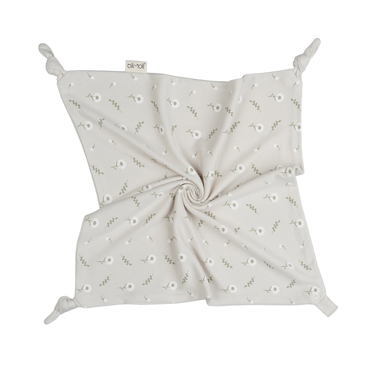שמיכי אולימולי ליין פריחה לבנה | Olimoli White Blossom Tiny Blanket