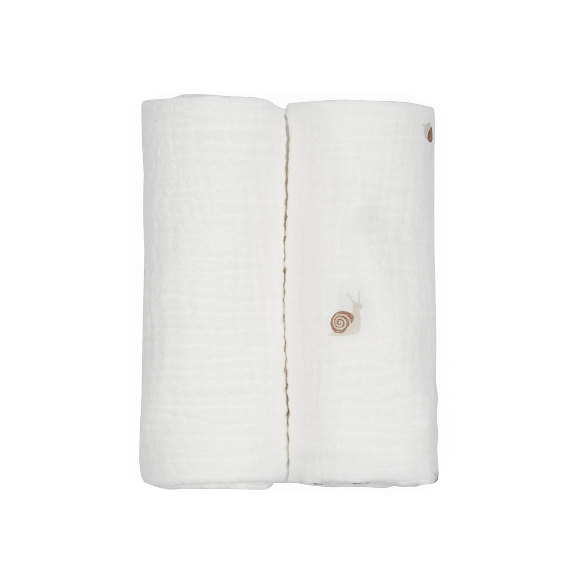 זוג חיתולי S טטרה אולימולי ליין שבלול | Olimoli Snail 2 Small Swaddle 60X60 cm