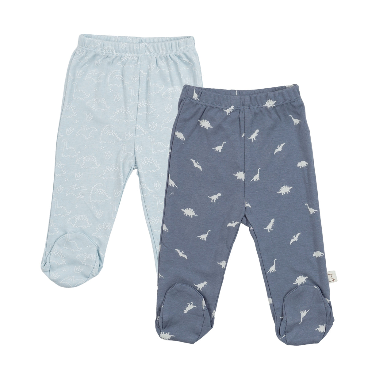 מארז זוג רגליות אולימולי מודפס בנים 0-3 | Olimoli Baby Leggings 2 PCS