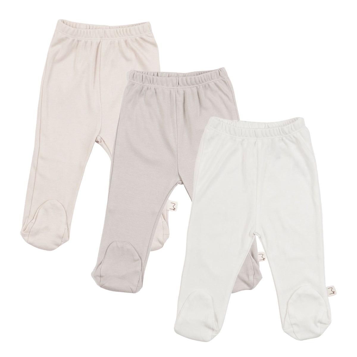 מארז 3 רגליות אולימולי חלק יוניסקס NB | Olimoli Baby Leggings 3 PCS