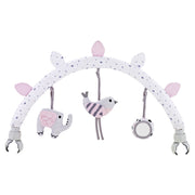 קשת פעילות טוויגי ורוד | Twigy Animals & Smiles Baby Buggy Arch Pink