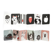 ספרון קרטון לתינוק טוויגי שחור/אדום | Twigy Baby Carton Book black/red