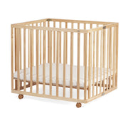 לול עץ לתינוק טוויגי ג'פרסון עץ טבעי | Twigy Jefferson Natural Wood
