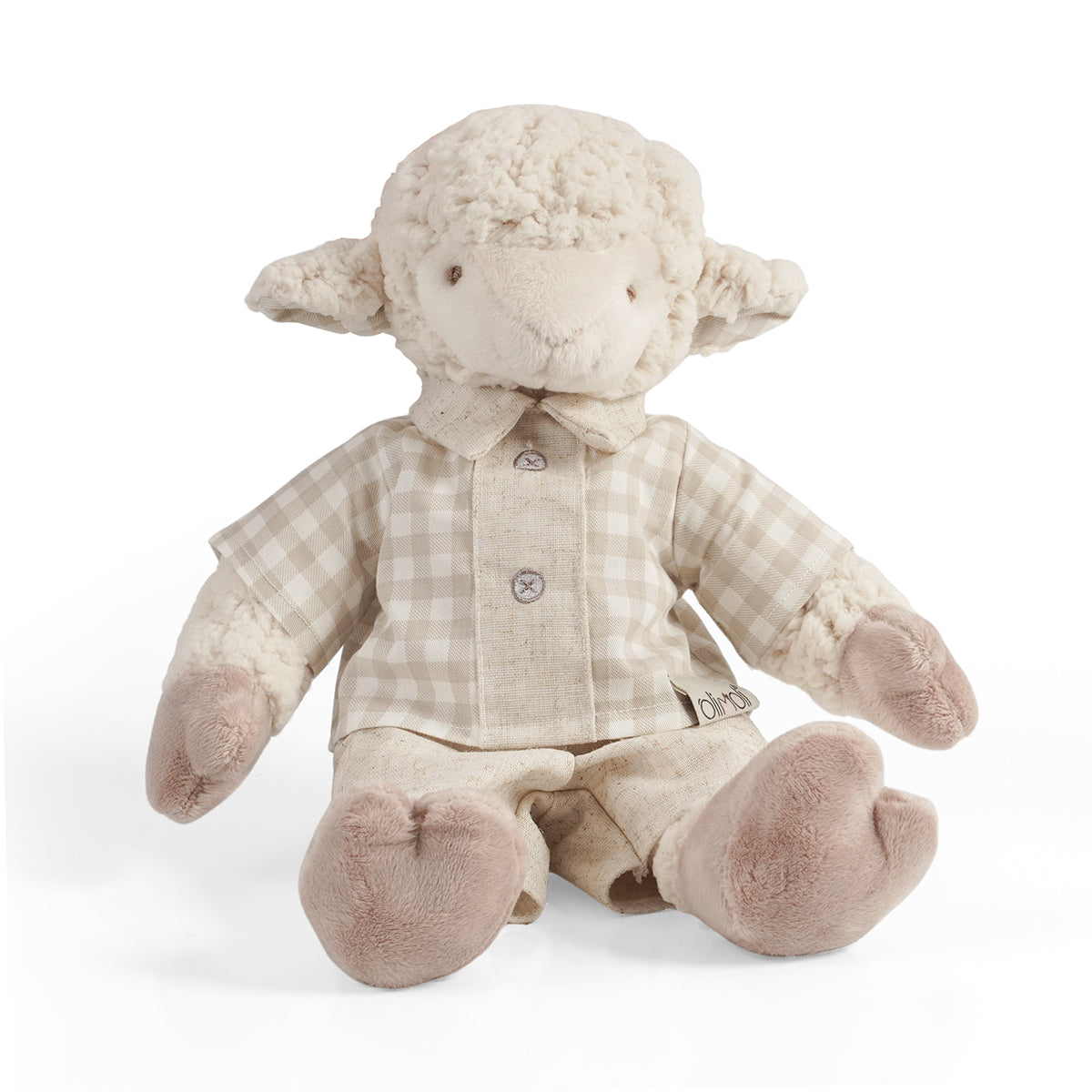 בובת כבשה בנים אולימולי | Olimoli Sheep With Cloth Boy