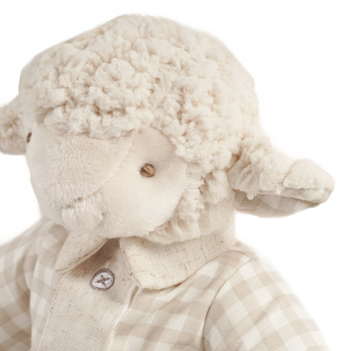 בובת כבשה בנים אולימולי | Olimoli Sheep With Cloth Boy
