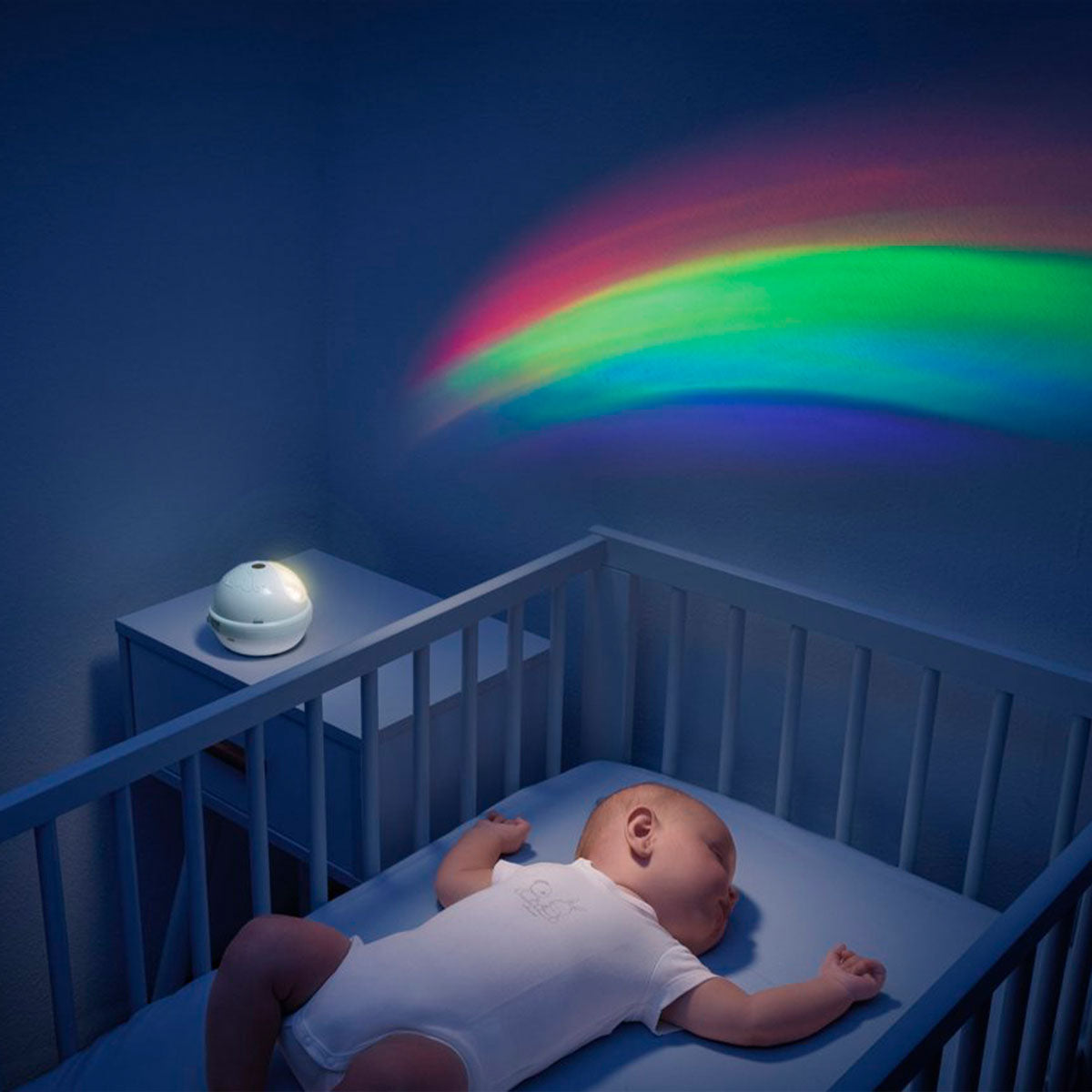 מובייל צ'יקו קשת בענן חום נטורל | Chicco Rainbow Cot Mobile Neutral