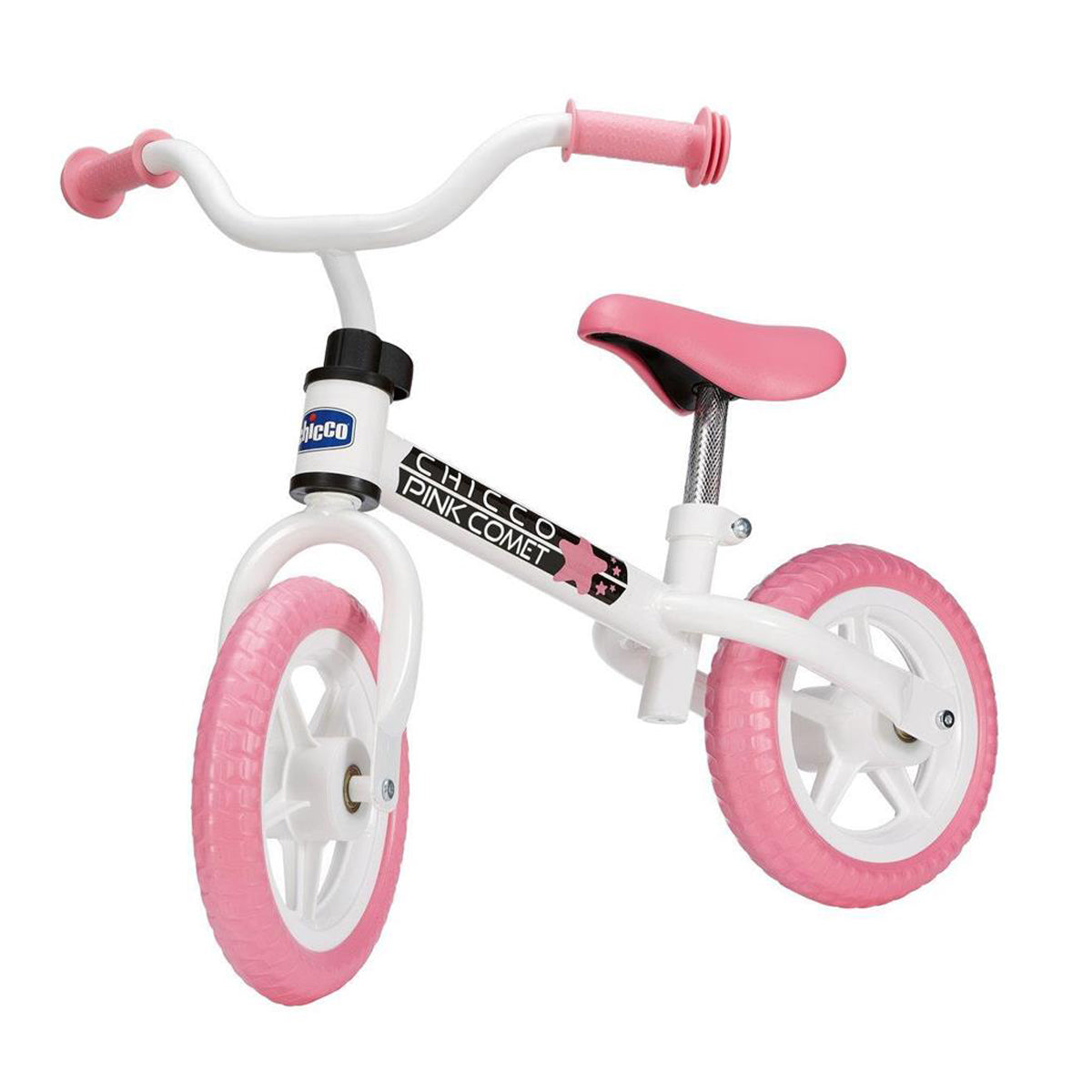 אופני איזון צ'יקו ורוד ולבן | Chicco Balance Bike Pink & White