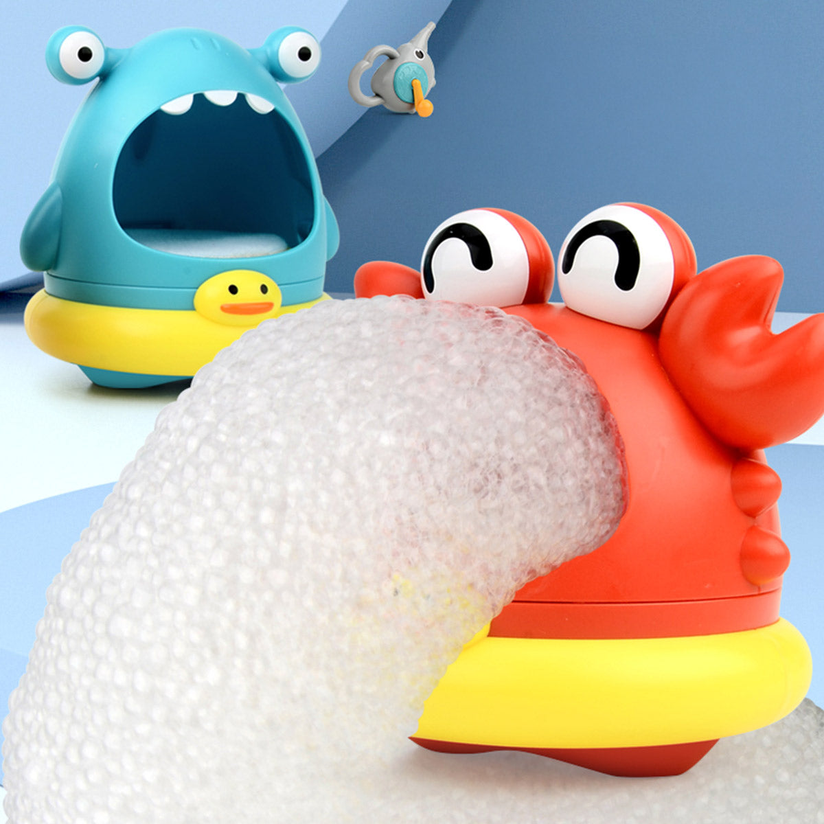 פיל סרטן נושף בועות ידני אינג בייבי | Ing Baby Hand Crab Blowing Bubbles