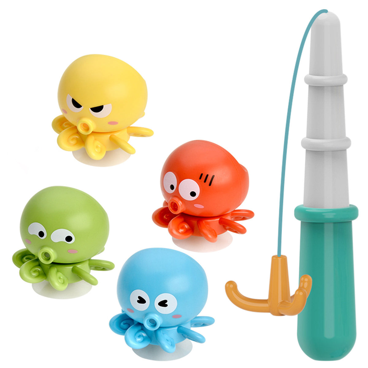 ערכת דיג בום תמנון סט 5 חלקים אינג בייבי | Ing Baby Boom Octopus Set
