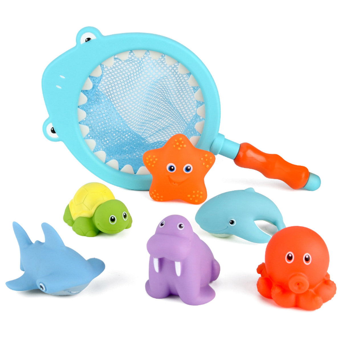 רשת דיג כריש סט 7 חלקים אינג בייבי | Ing Baby Shark Net Fishing 7 pcs Set