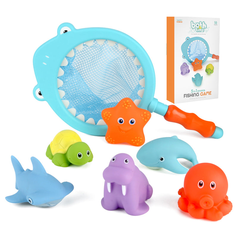 רשת דיג כריש סט 7 חלקים אינג בייבי | Ing Baby Shark Net Fishing 7 pcs Set