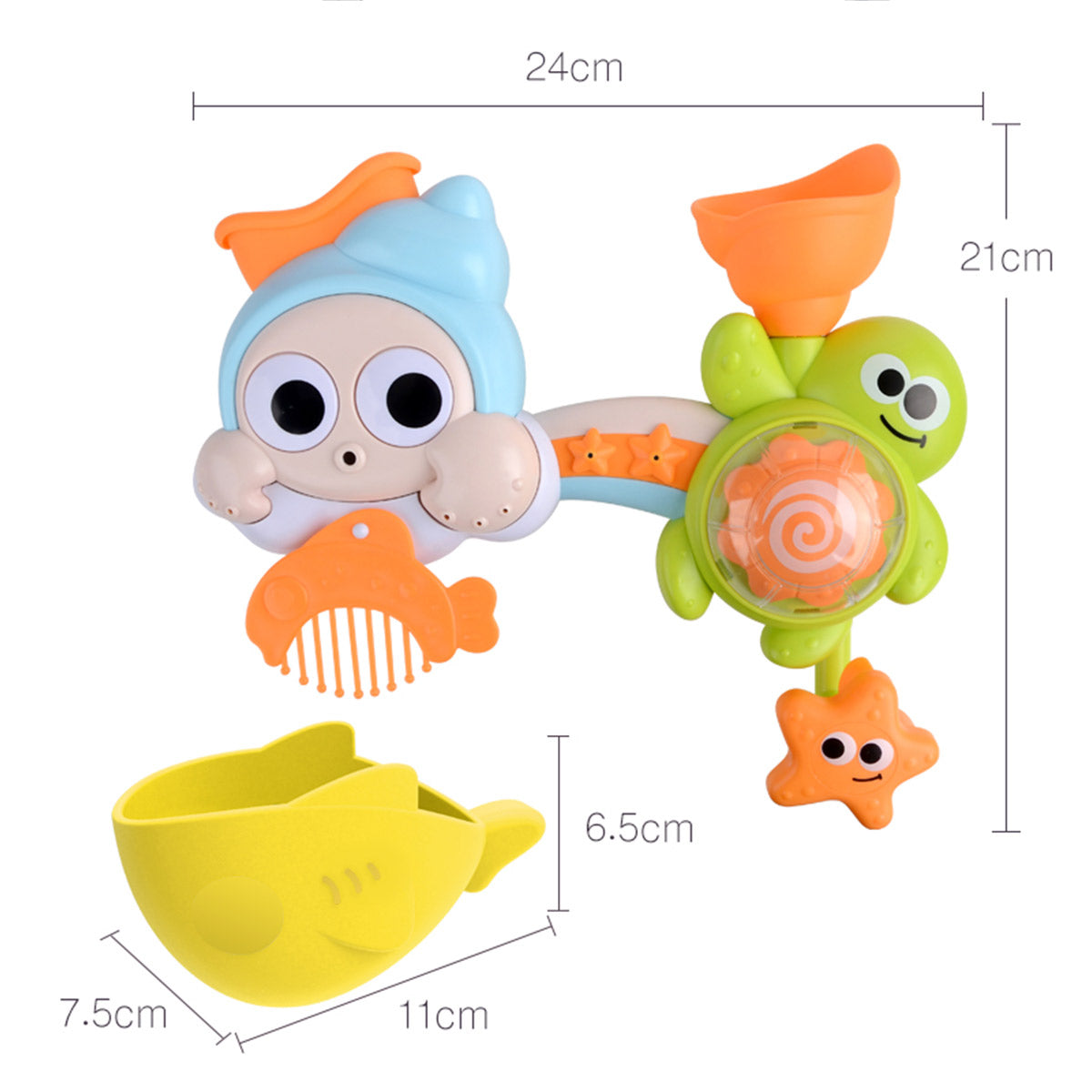 חיות ים מתיזות מים אינג בייבי | Ing Baby Water Spraying Marine Animals