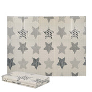 משטח פעילות מתקפל טוויגי 200X150X1 ס"מ כוכבים | Twigy Lay & Play™ Foldable Play Mat 200X150X1 CM Stars