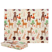 משטח פעילות מתקפל טוויגי 200X150X1 ס"מ חיות ביער  | Twigy Lay & Play™ Foldable Play Mat 200X150X1 CM Forest Animals