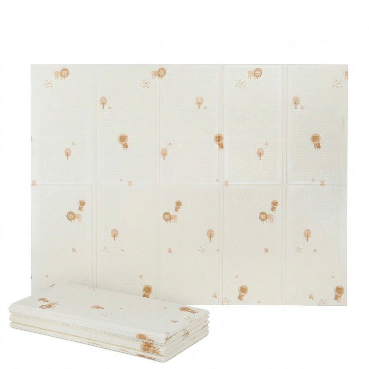 משטח פעילות מתקפל טוויגי 200X150X1 ס"מ אריות  | Twigy Lay & Play™ Foldable Play Mat 200X150X1 CM Lions