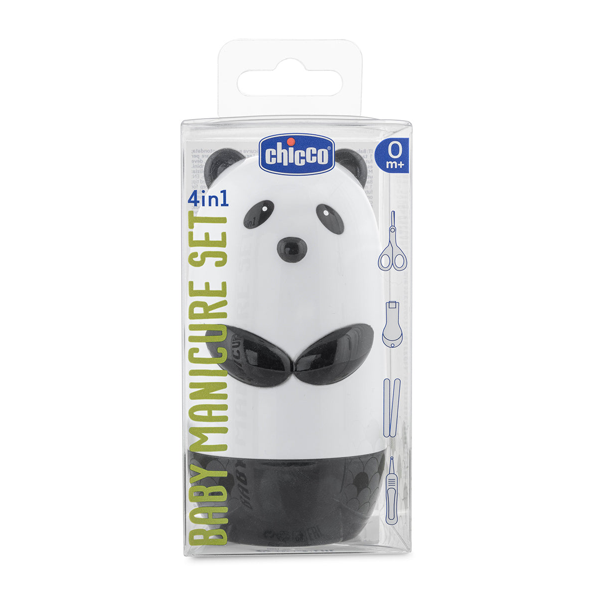 ערכת טיפוח 4 ב-1 צ'יקו חיות דב קוטב | Twigy Manicure Set Animals Polar Bear