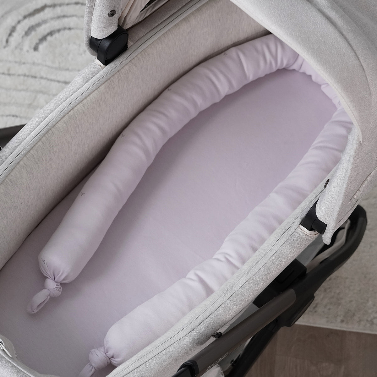 נחשוש לעגלה אולימולי ליין הרמוניית לילך | Olimoli Lilac Harmony Stroller Sanke