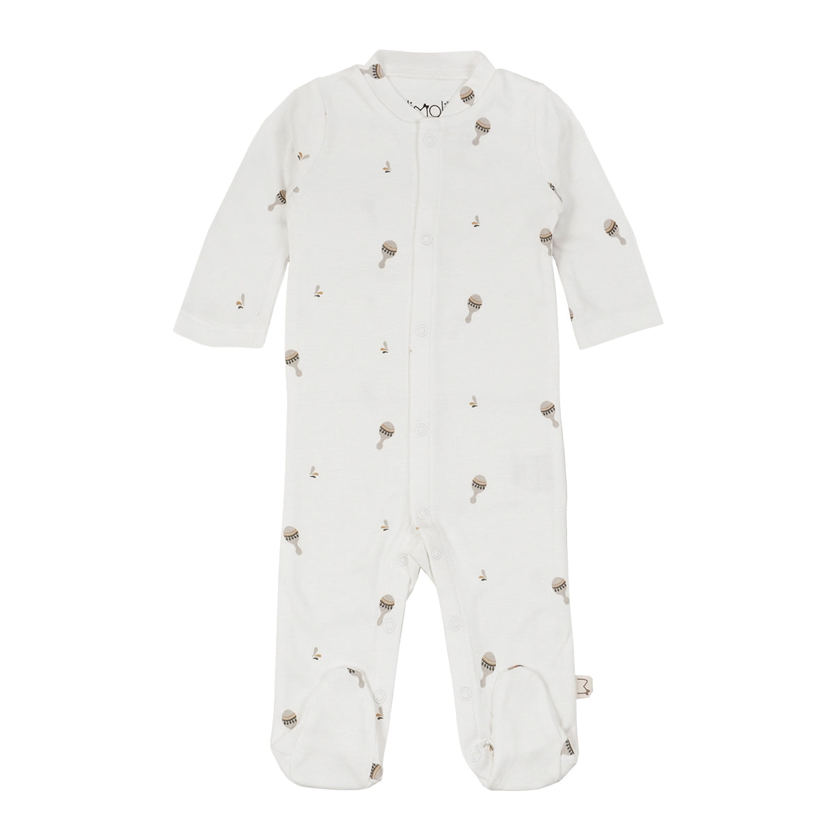 מארז זוג אוברולים אולימולי מודפס יוניסקס NB | Olimoli Baby Coverall 2 PCS