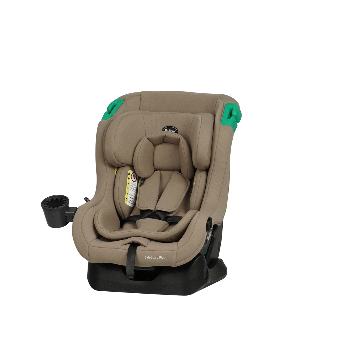 כיסא בטיחות טוויגי סייף גארד פלוס מוקה | ™Twigy SafeGuard Plus Mocha