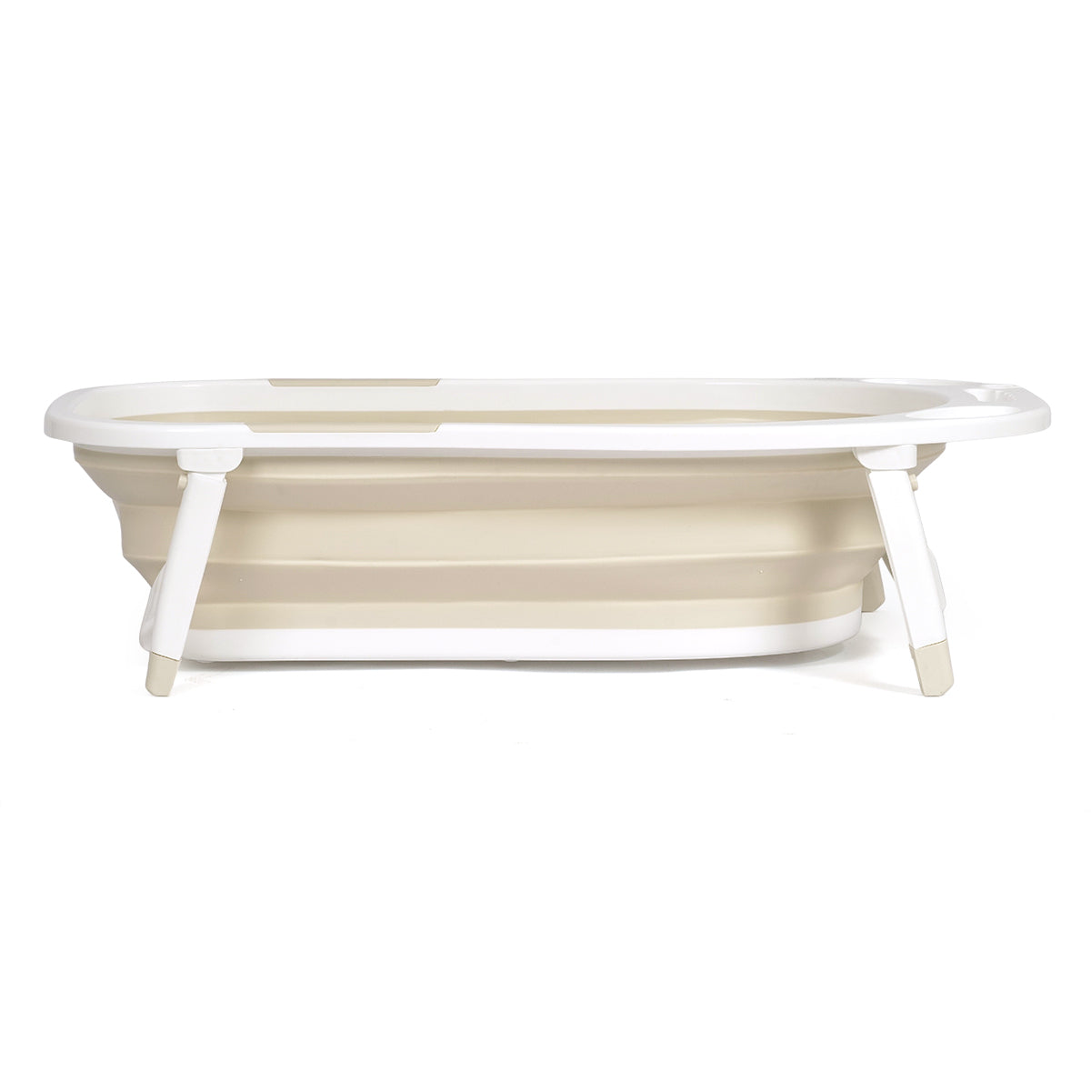 ערכת אמבטיה מתקפלת + מעמד טוויגי כנרת קרם | Twigy Kineret Folding Bath Tub & Stand Beige