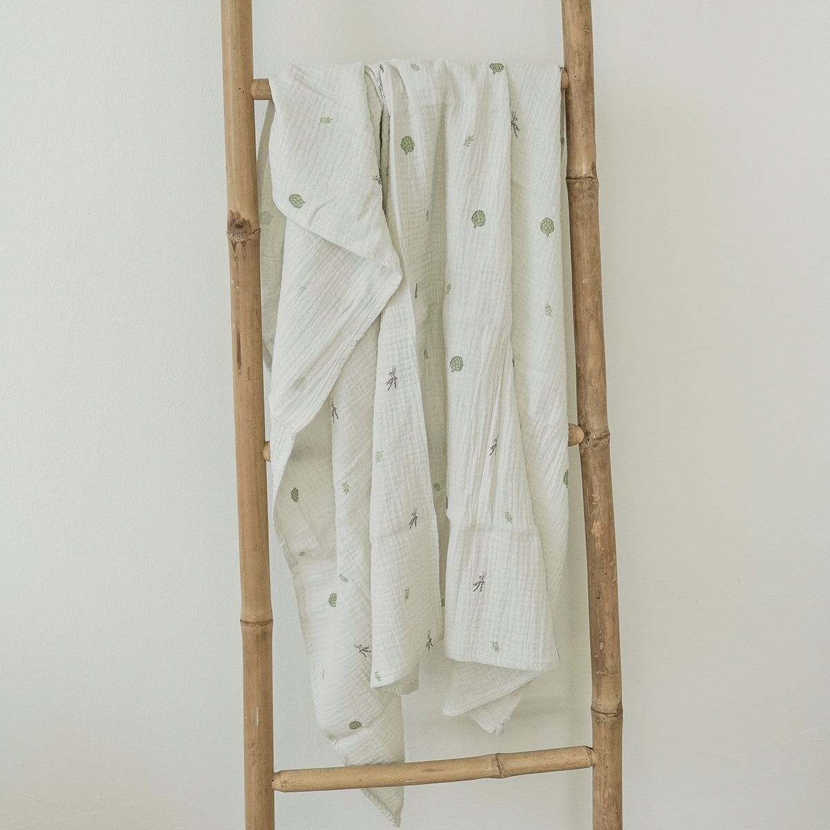חיתול עיטוף L טטרה אולימולי ליין ארטישוק | Olimoli Artichoke Big Swaddle 110X110 cm