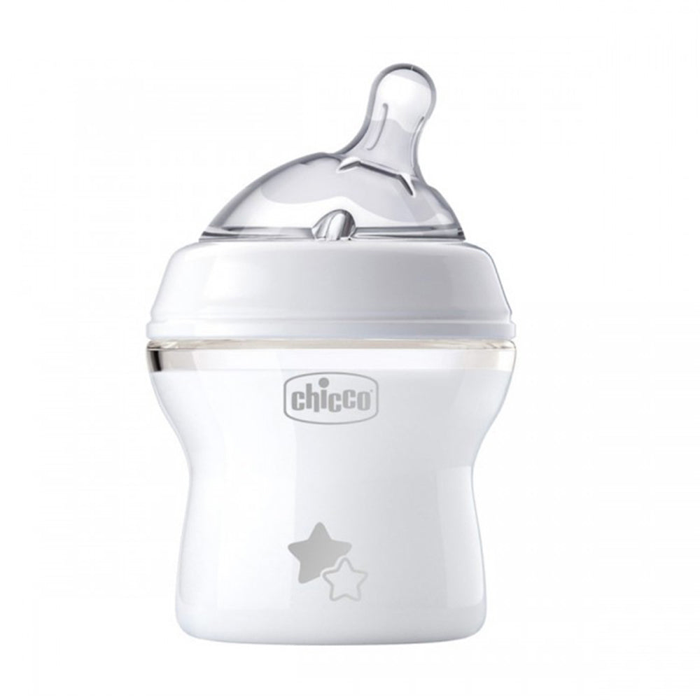 בקבוק צ'יקו נטורל פילינג עם כוכבים 2M+ 250 מ"ל  | Chicco Natural Feeling Bottle My Little Star