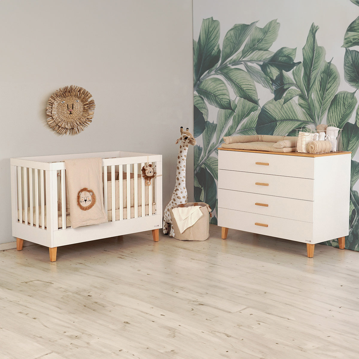 שידת אחסנה דייניז ראנצ' 120 ס"מ לבן/עץ | Dainy's Ranch™ Dresser White/Wood