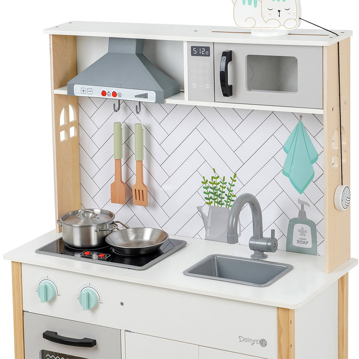 מטבח וינטג' מעץ דייניז | Dainy's Wooden Vintage Kitchen