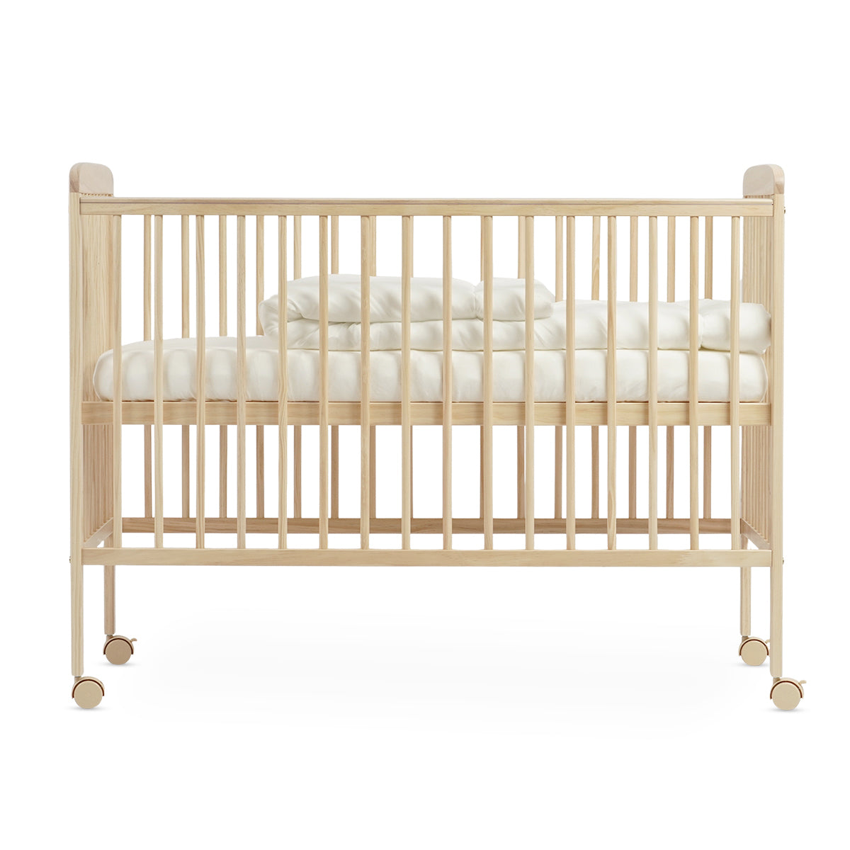 מיטה לתינוק טוויגי סטארלייט 60×120 ס"מ עץ טבעי | Twigy Starlight™ Natural Wood