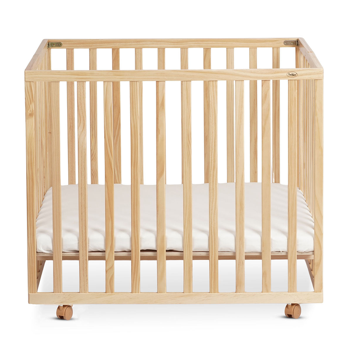 לול עץ לתינוק טוויגי ג'פרסון עץ טבעי | Twigy Jefferson Natural Wood