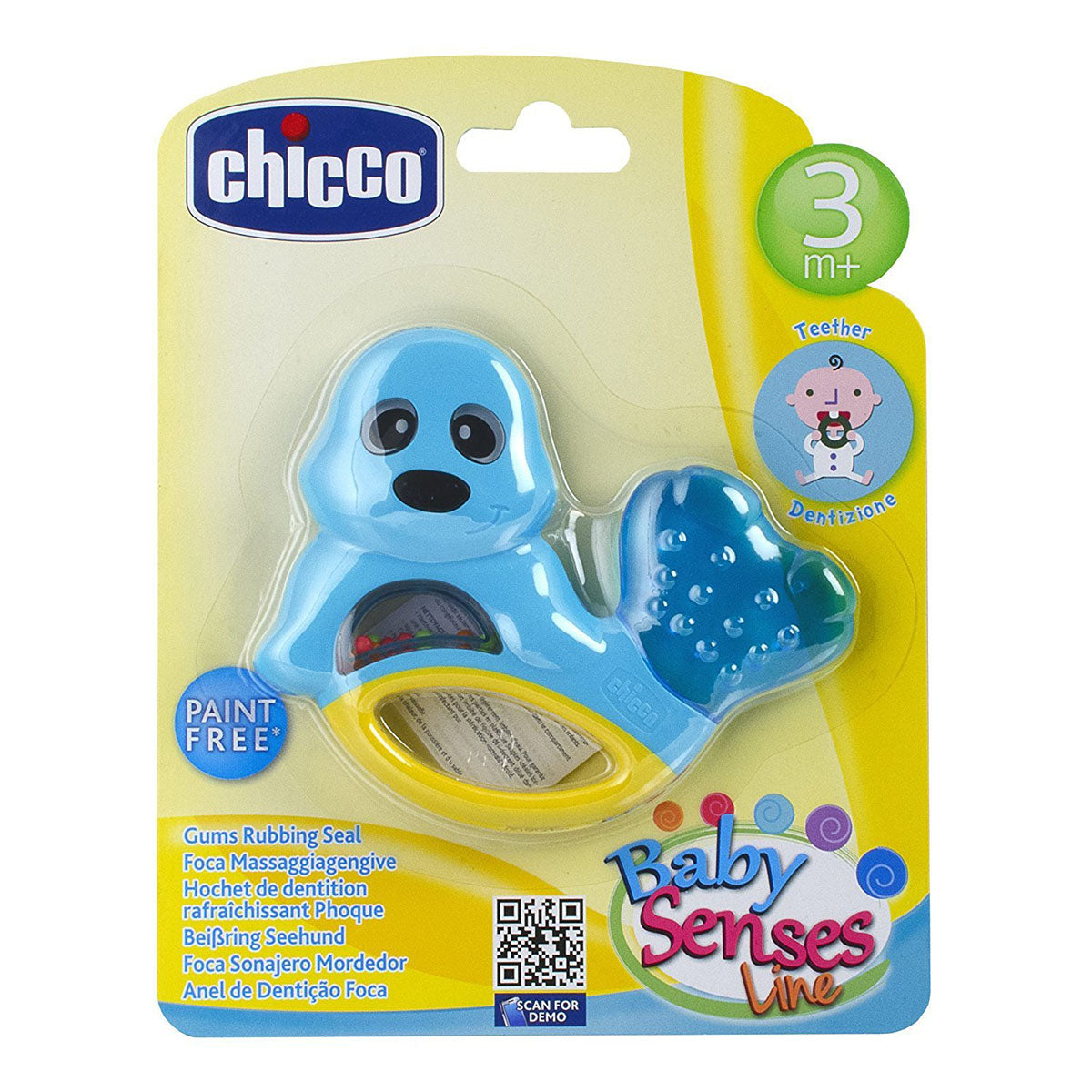רעשן נשכן קירור צ'יקו כלב ים | Chicco Gums Rubbing Seal