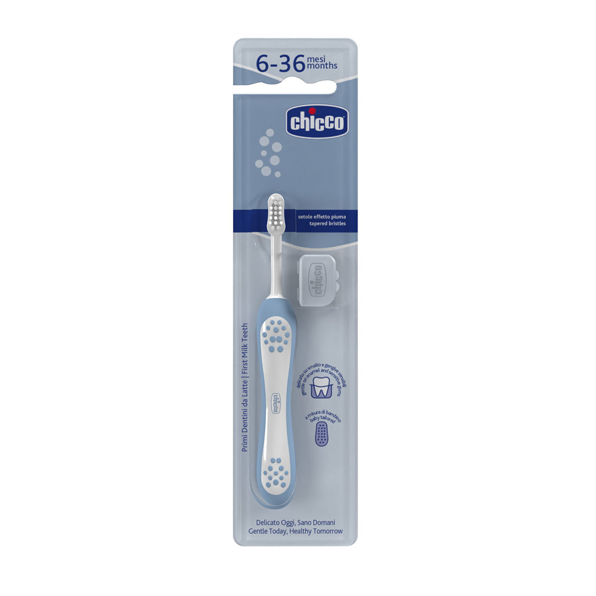 מברשת שיניים צ'יקו כחול | Chicco Toothbrush Blue