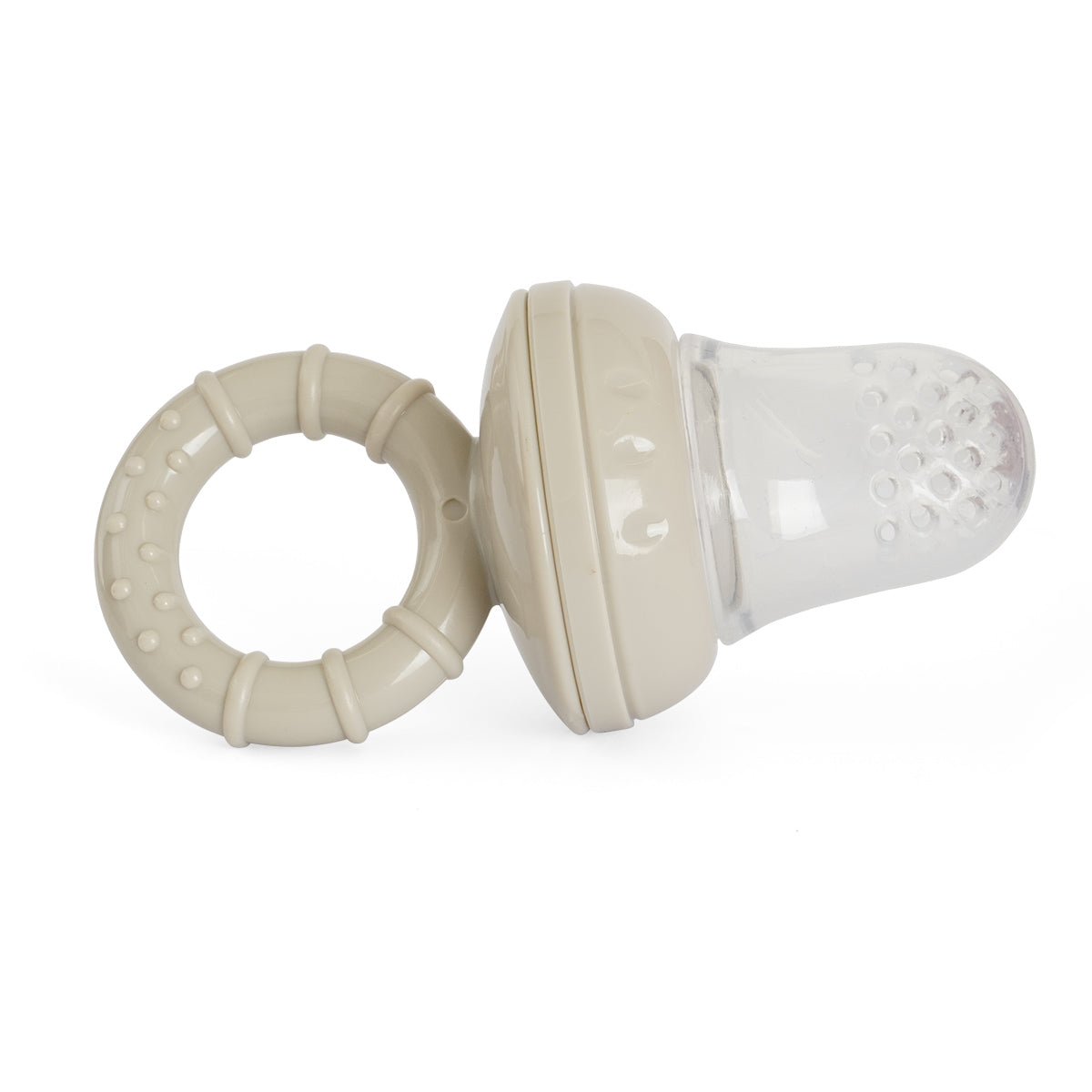 טעימון סיליקון לתינוק טוויגי שמנת | Twigy Silicone Fruit Feeder Beige