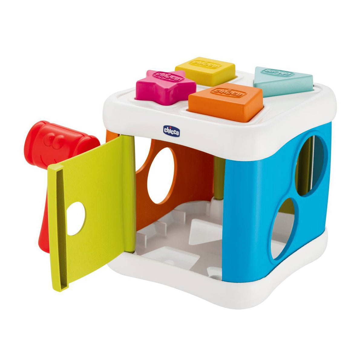קוביית משחק 2 ב- 1 צ'יקו | Chicco Toy 2IN1 Sort And Beat Cube