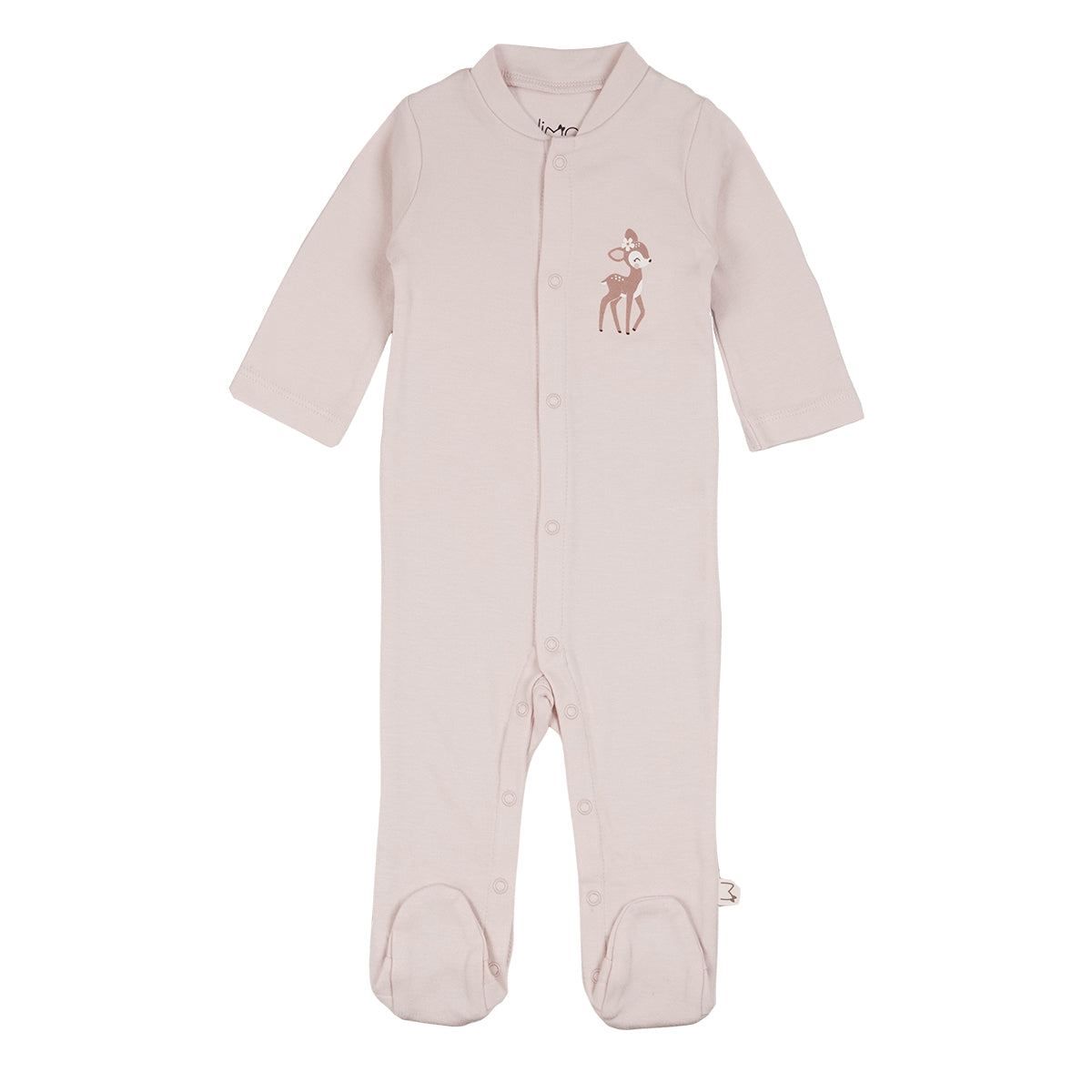 מארז זוג אוברולים אולימולי מודפס בנות NB | Olimoli Baby Coverall 2 PCS