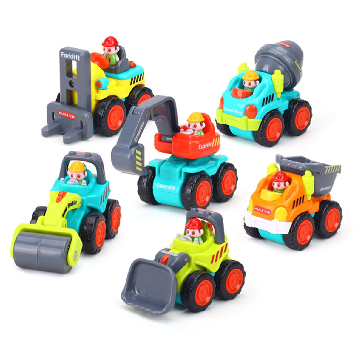 כלי רכב לעבודה (1 יח') הולה טויס | Hola Toys Super Construction Vehicle